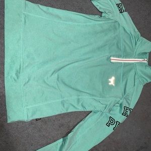 PINK Long Sleeve Athletic Quarter Zip